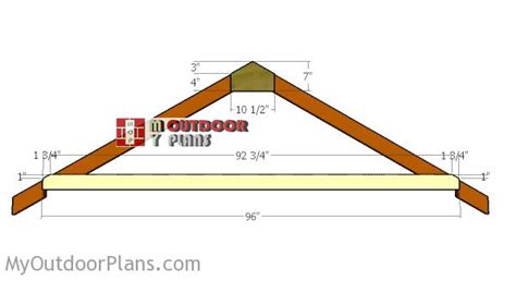 How To Build A Shed Truss Permissioncommission