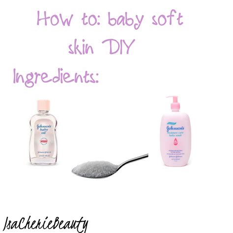 How To Baby Soft Skin Diy Exfoliator Diy Exfoliator Diy Beauty
