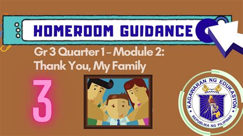 Grade 3 Homeroom Guidance Module 2 Quarter 1 Deped Click Images And
