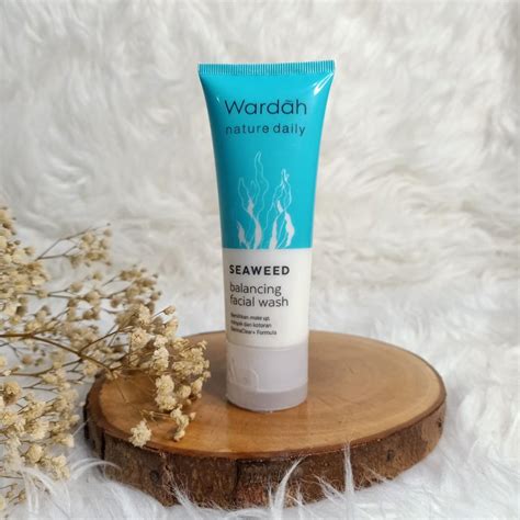 Wardah Seaweed Balancing Facial Wash Kesehatan And Kecantikan Kulit