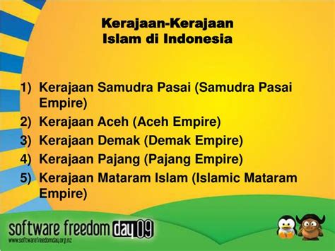 Ppt Perkembangan Kerajaan Kerajaan Islam Di Indonesia