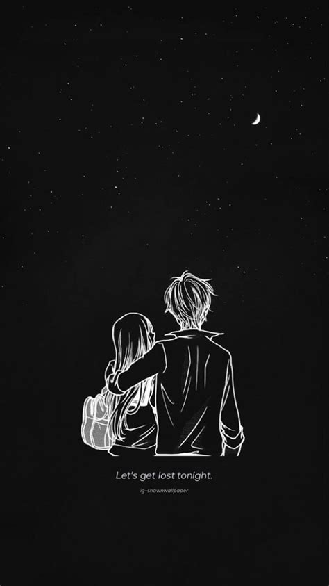 Iphone Couple Black And White Love Cute Couple Hd Phone Wallpaper Pxfuel