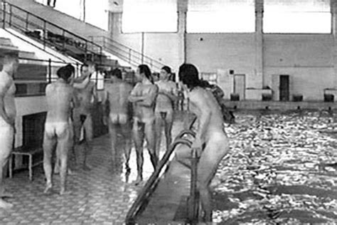 Vintage Ymca Nude Swimming Male