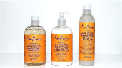 Review The New Shea Moisture Low Porosity Line Does It Really Work Youtube