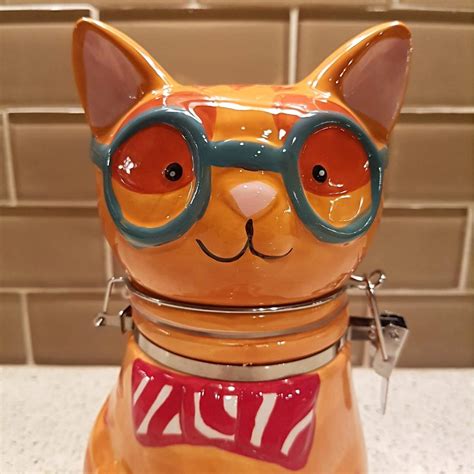 Cat Cookie Jar Purrs And Whiskers