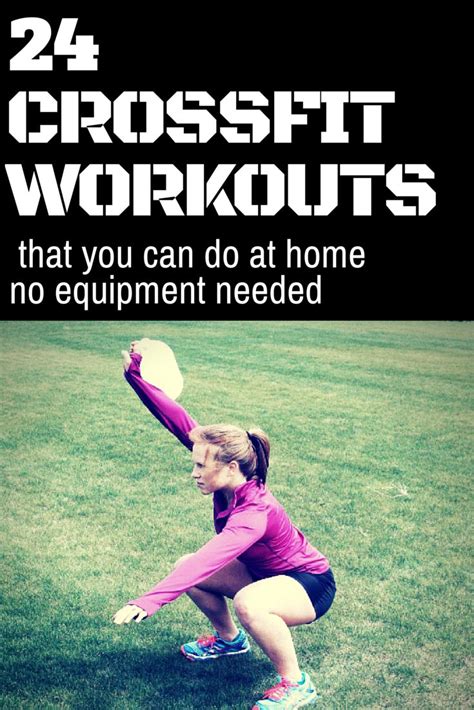 24 No Equipment Crossfit Workouts At Home Fitzala Crossfit Workouts