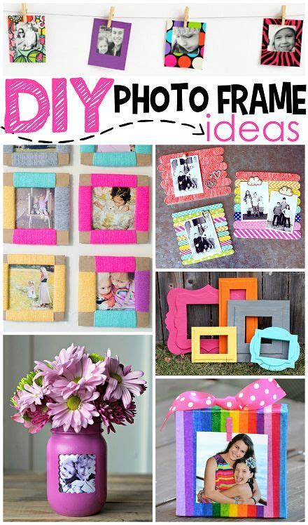 Diy Photo Frame Ideas Diy Picture Frames Photo Frame Crafts Diy Photo Frames