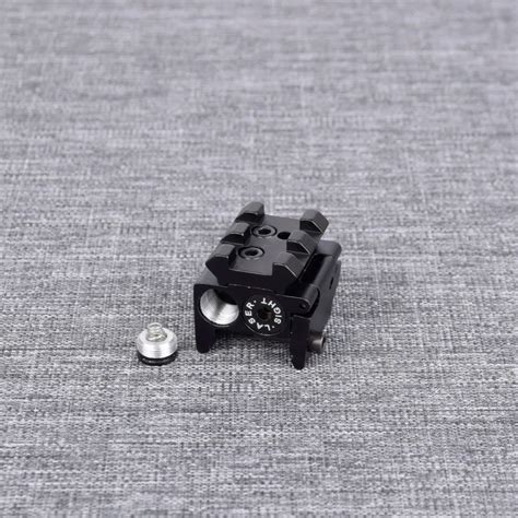 Mini Adjustable Compact Red Dot Laser Sight With Detachable Picatinny