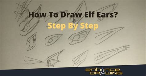 How To Draw Elf Ears 12 Different Styles Step By Step Enhance Drawing