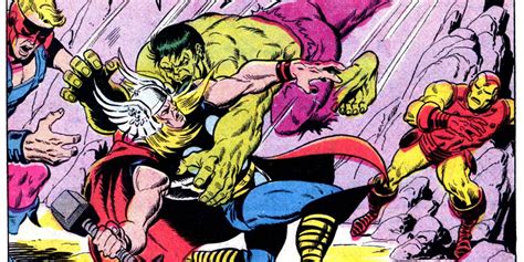 Thor Vs Hulk 15 Biggest Fights In Comics