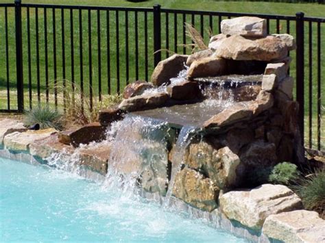 Simple Waterfall For Pool Pool Ideas Etc Pinterest Waterfalls