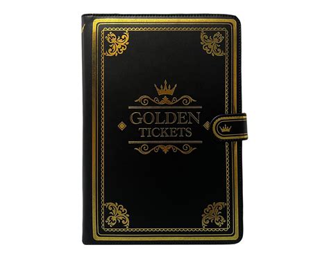Golden Ticket Classeur de Rangement