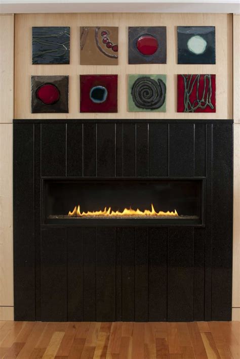 Cosmic Bliss Fireplace Art Tile By Clay Squared To Infinity
