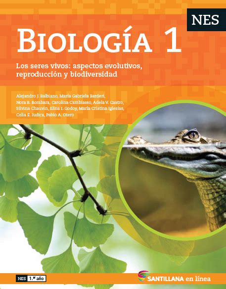 Biología 1 Los Seres Vivos Aspectos Evolutivos Reproducción Y