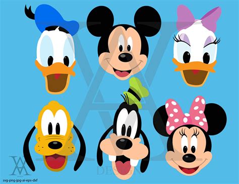 Mickey Mouse Clubhouse Vector