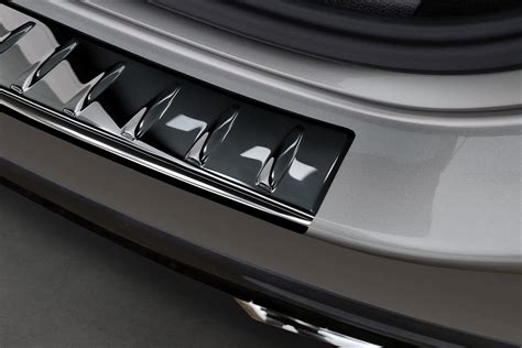 Bumperbeschermer Mercedes Benz GLC X254 RVS Hoogglans Zwart