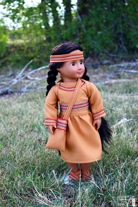Indian Doll Dress Set Indian Doll With Papoose And Carrier Etsy