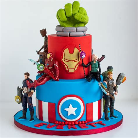 Marvel Avengers Cake Design Obakes Cakes No 68 Marvel Avengers Cake