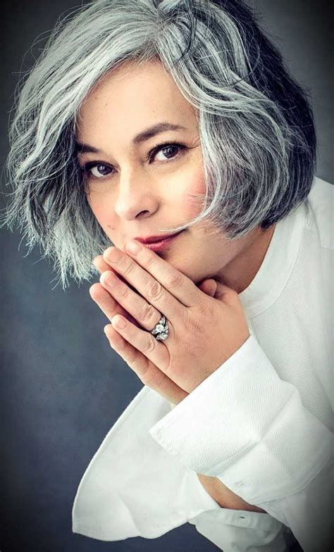 Salt And Pepper Hair Color Make Your Gray Hair Look Super Trendy 2022