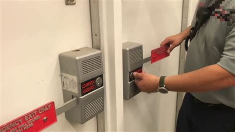 Testing Emergency Exit Door Alarms With The Fd Youtube