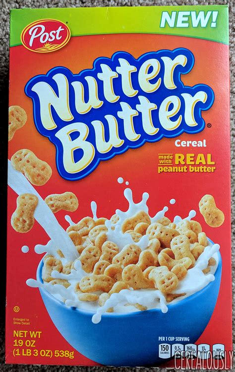 Review Nutter Butter Cereal From Post Cerealously