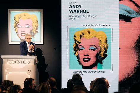 Warhols ‘marilyn At 195 Million Shatters Auction Record For An