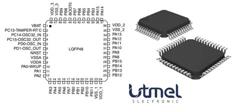 Stm32f103c8t6 Microcontroller Pinout Datasheet And Circuit