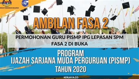 Bagi calon lepasan spm yang ingin membina kareer sebagai guru, anda boleh memohon kemasukan ke. Permohonan Guru PISMP IPG Lepasan SPM Fasa 2 Di Buka ...