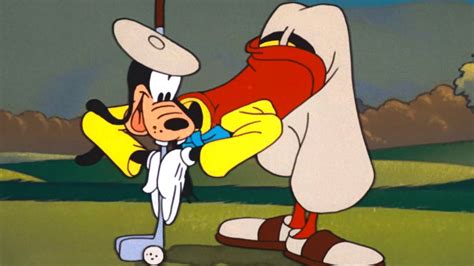 how mickey mouse plays the game of golf in a goofy way goofy pictures cartoon