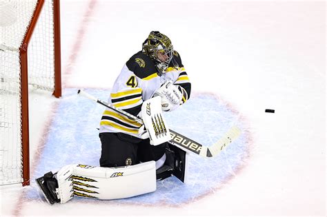 Bruins Jaroslav Halak Delivers Statement Performance In Bostons Game