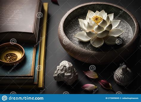 Tranquility in Motion Yoga-inspired Still Life Photography. AI