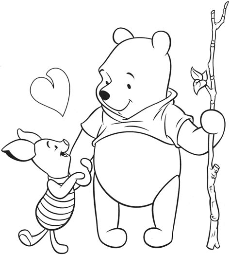 Winnie the Pooh as a Baby Coloring Pages | DIY | Pinterest | Babies