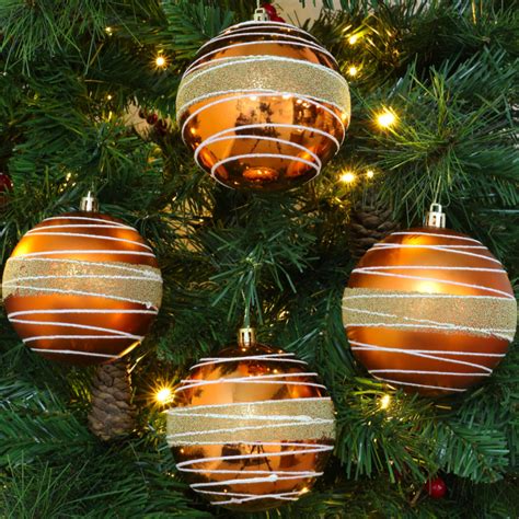 Christmas Concepts Pack Of 5 Extra Large 100mm Luxury Christmas Tree