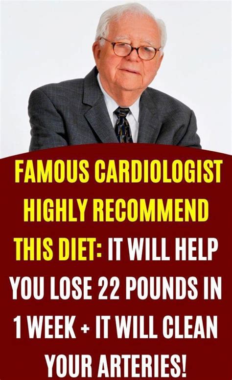 Find Out Why Famous Cardiologists Highly Recommend This Diet That Will