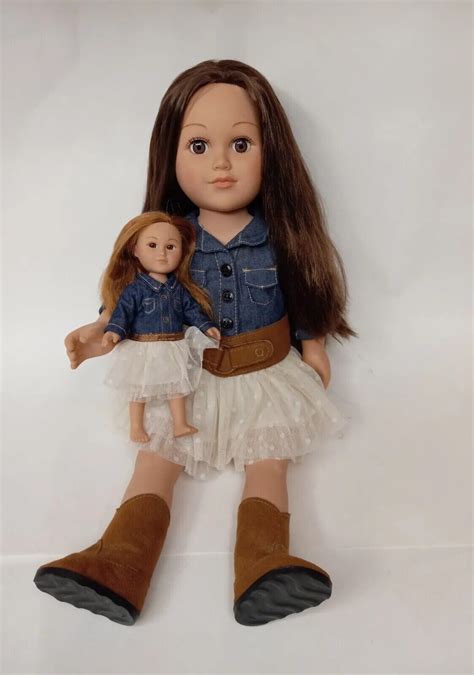 My Life Cowgirl 18 Doll With 7 Mini Look Alike Cowgirl Doll Ebay