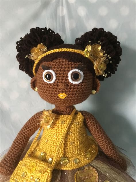 Curly & straight dreadlocks doll!!. Curly Afro Puffs! | Crochet hair styles, African american ...