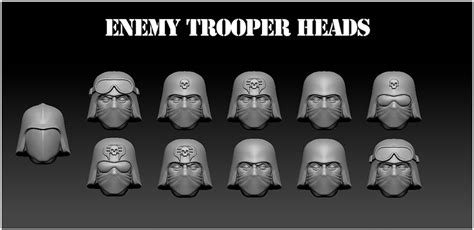 Cobra Command Themed Heads For Your Infantry Cobra The Home Of