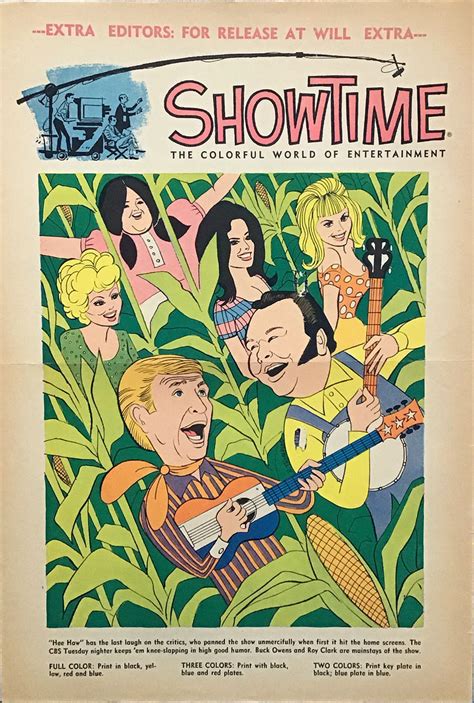 Hee Haw Vintage Tv Art