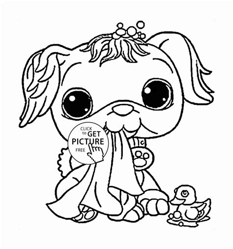 Lps Dog Coloring Pages