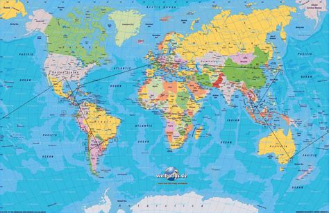 World Travel Map Prévisionnelle Clément Around The World