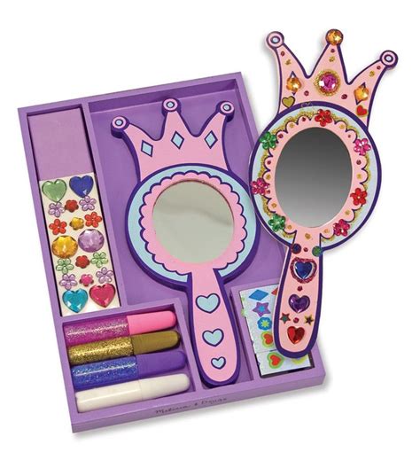Decorate Your Own Princess Mirror Arts And Crafts Kit Art And Craft Kit