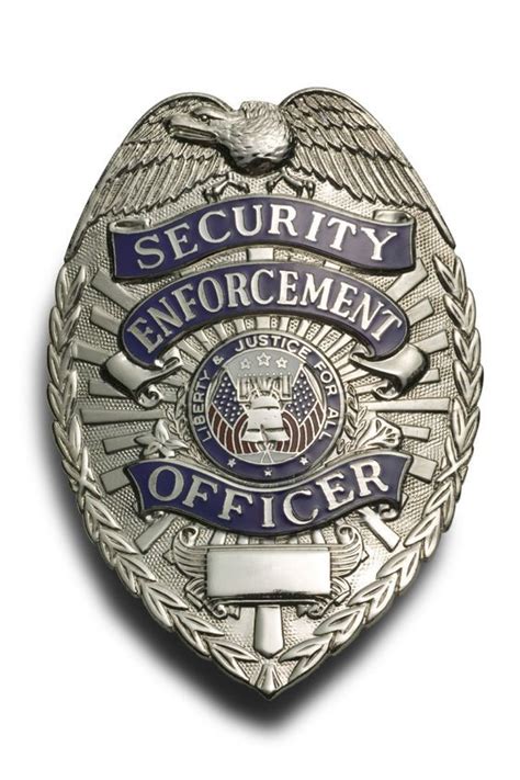 Generic Security Enforcement Officer Badge Police Badge Badge
