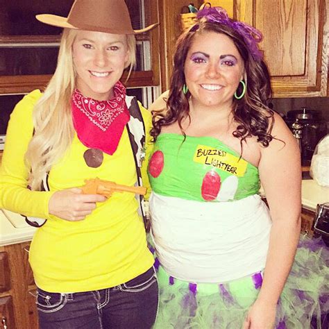Couplesgroup Diy Halloween Costume Buzz Lightyear And Woody From Toy