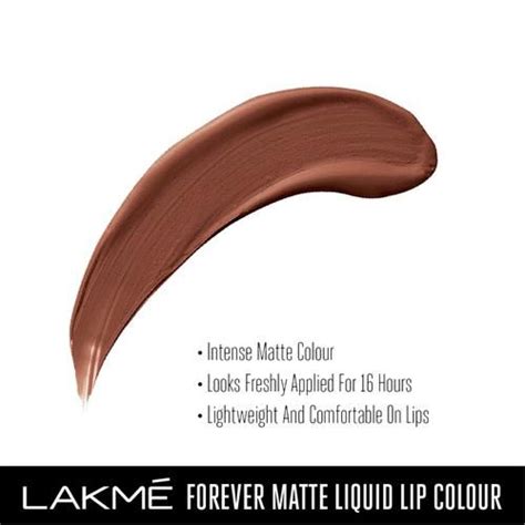 Buy Lakme Forever Matte Liquid Lip Colour Nude Twist Online At Best