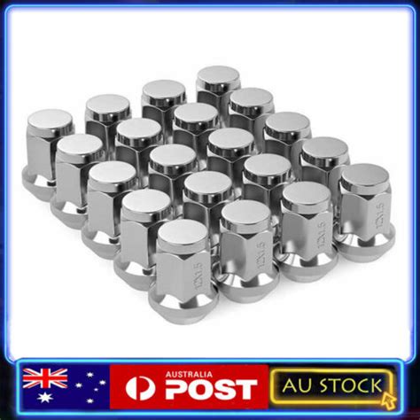 PCS For Ford Ranger Falcon Holden Commodore M X Mm Silver Wheel Lug Nuts EBay