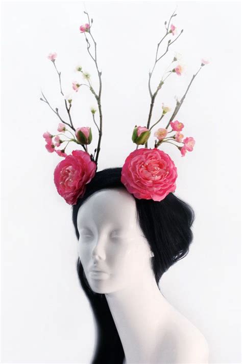 Cherry Blossom Headdress Etsy Cherry Blossom Headdress Blossom