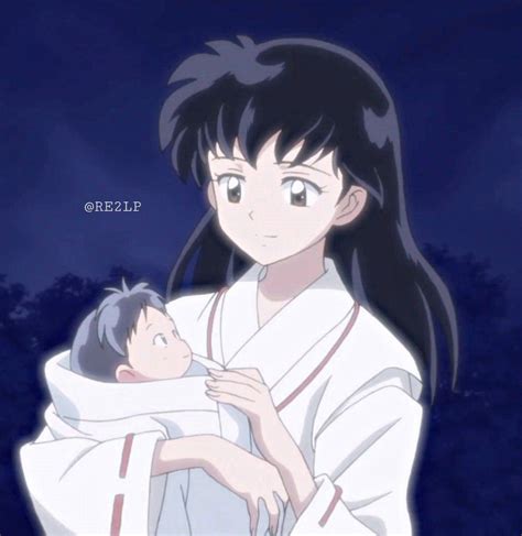Kagome And Baby Moroha ️ Inuyasha And Sesshomaru Anime Kagome Higurashi