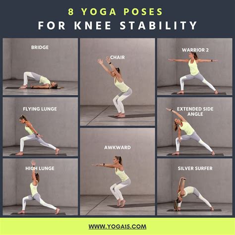 In Yoga We Have Many Poses For Knee Stability That Support The Ligaments And Surrounding