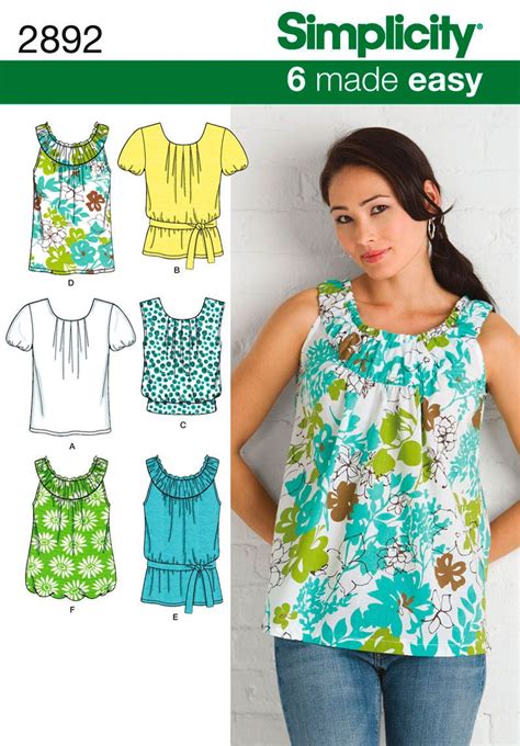 Free Sewing Patterns Tops Dont Forget To Give A Professional Touch To