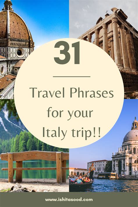 31 Useful Italian Words For Your Trip To Italy Italophilia Travel